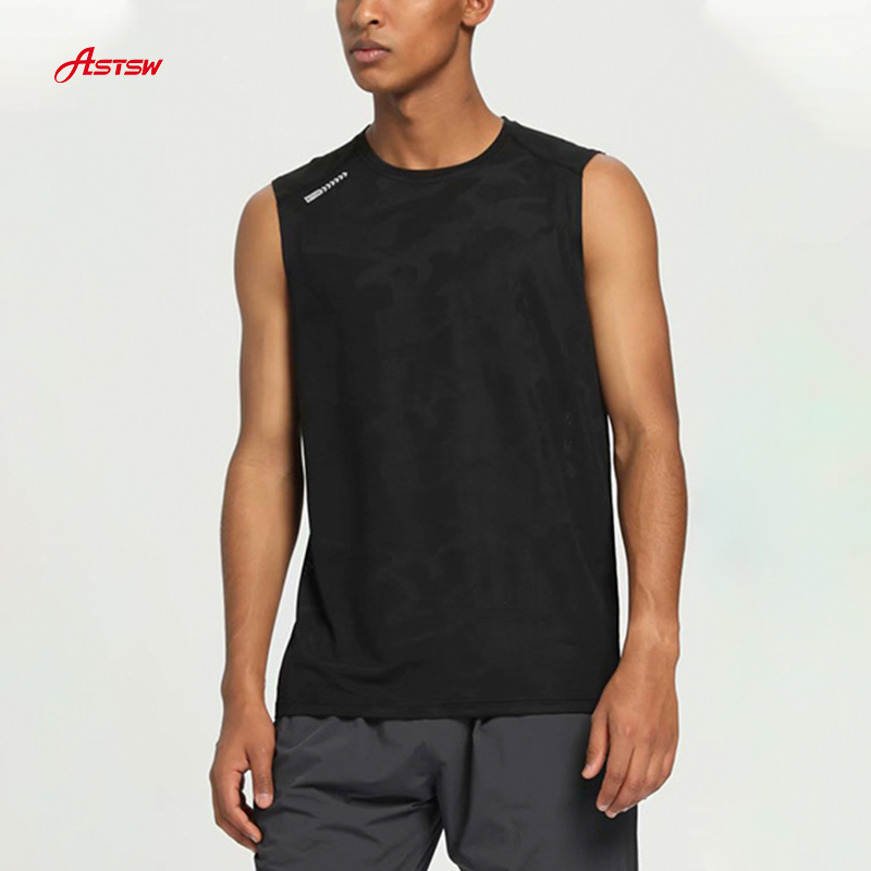 Our Newarrival Quicly Dry Men Training Vest Soft fabric, breathable and elastic, absorb sweat, keep you dry and comfortable. Provides maximum movement and breathability during workouts.