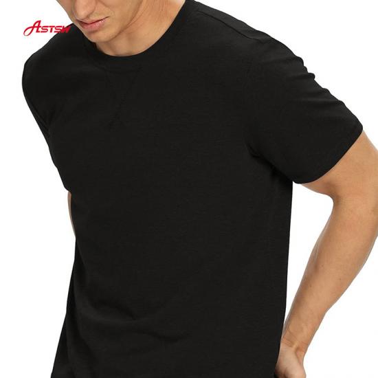 wholesale men round neck T-shirt